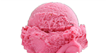 بستنی اسکوپ توت فرنگی ( ۱عدد)