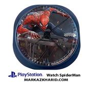 ساعت دیواری فانتزی طرح بازی پلی استیشن 4 اسپایدرمن Playstation 4 Game Spider Man Clock
