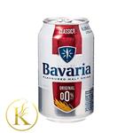 نوشیدنی آبجو بدون الکل باواریا طعم کلاسیک ۳۳۰ میل bavaria