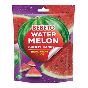 پاستیل هندوانه ببتو با ابمیوه طبیعی 60 گرم bebeto