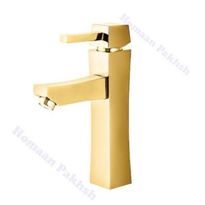شیر روشویی شایان مدل ارکیده طلایی
