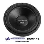 Power Acoustik BAMF-15 ساب ووفر 15 اینچی پاورآکوستیک