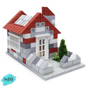 ماکت اشل ویلای شومینه ای