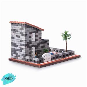 ماکت اشل ویلا دو طبقه با بالکن