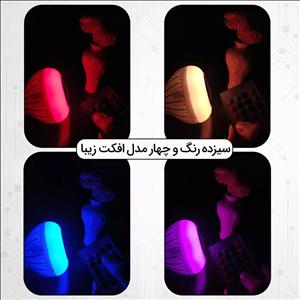 لامپ اسپیکردار بلوتوثی با ریموت کنترل از راه دور