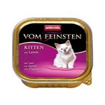 غذای پوچ گربه انیموندا مدل Vom Feinsten Kitten Lamb وزن 100 گرم