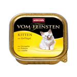 غذای پوچ گربه انیموندا مدل Vom Feinsten Kitten Poultry وزن 100 گرم