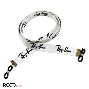 بند عینک نواری ریبن Ray-Ban با رنگ سفید و از جنس پارچه‌ای مدل 992536