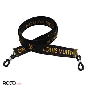 بند عینک نواری Louis Vuitton (لویی ویتون) با رنگ قهوه ای و از جنس پارچه‌ای مدل 992546