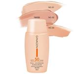 کرم ضد آفتاب رنگی پوست چرب با Ginagen SPF50شماره03