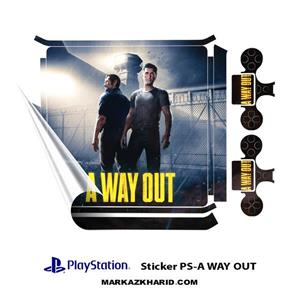 Sticker PS4 برچسب پلی استیشن 4 طرح اوی اوت
