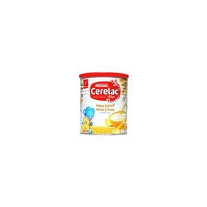 سرلاک گندم و میوه به همراه شیر نستله -- Nestle Cerelac Wheat and Fruits with Milk