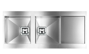 سینک ظرفشویی توکار لامیرا مدل REVERES 2V