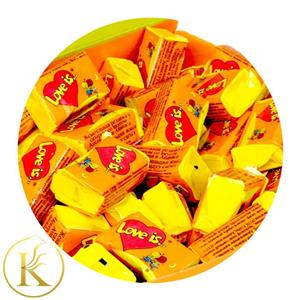 آدامس بادکنکی لاویز نارنجی love is