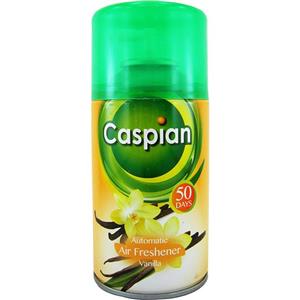 اسپری خوشبو کننده اتوماتیک وانیل 250 میلی لیتری کاسپین Caspian Vanila Automatic Air Freshener Spray 250ml