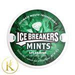 خوشبو کننده دهان بدون قند آیس بریکرز با طعم نعنا خنک ice breakers