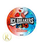 خوشبو کننده دهان بدون قند آیس بریکرز با طعم توت فرنگی خنک ice breakers