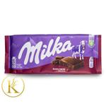 شکلات تابلت میلکا با کاکائو اضافه (100 گرم) milka