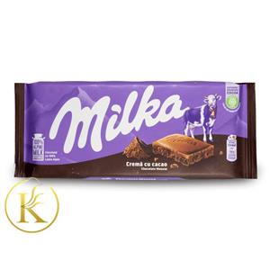 شکلات تابلت میلکا با مغز دسر شکلاتی (100 گرم) milka