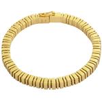دستبند طلا 18 عیار زنانه طلای مستجابی مدل فمو کد 17