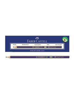 مداد مشکی فابر کاستل مدل گلدفابر با درجه سختی نوک 5B Faber-Castell Goldfaber 5B Pencil  -