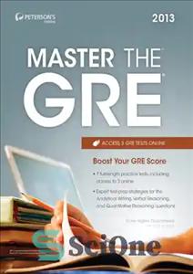 دانلود کتاب Peterson’s Master the GRE 2013 – Peterson’s Master the GRE 2013
