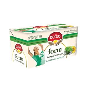 چای لاغری دوغوش فرم میکس گیاهی جعبه ۲۰ عددی
