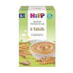 سرلاک ارگانیک هیپ HIPP ORGANIK 5 tahilli پنج غله بدون شیر ۲۰۰ گرم