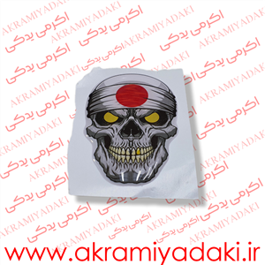 برچسب اسکلت ژاپنی کد 0964