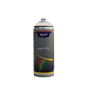 اسپری رنگ سفید براق اسپم مدل glossy white حجم 300 میلی لیتر