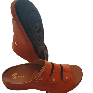 صندل طبی زنانه دکتر فام مدل گیتا نارنج