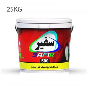 رنگ تمام پلاستیک سفیر قابل شستشو دبه ( 25 کیلویی )