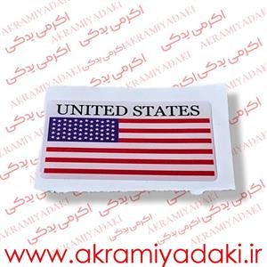 برچسب ژله ای پرچم آمریکا کد ۴۴۴۹۹۶۶