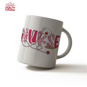 ماگ سفید روز پرستار
