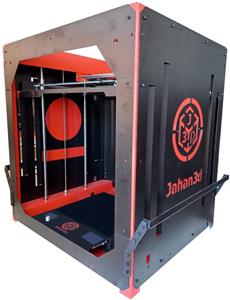 پرینتر سه بعدی  JP4 _ابعاد پرینت :500 *500*600  میلیمتر _ سیستم حرکتی :تمام شفت بال بوشینگ و پیچ لیداسکرو