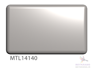 رنگ ترکیبی روغنی متالیک سفید صدفی براق کد MTL14140 یک کیلویی