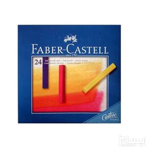 پاستل گچی 24 رنگ فابر کاستل مدل Polychromos Faber-Castell Polychromos 24 Color Pastel Crayon