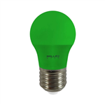 لامپ رنگی 3 وات سبز  نمانور پایه e27