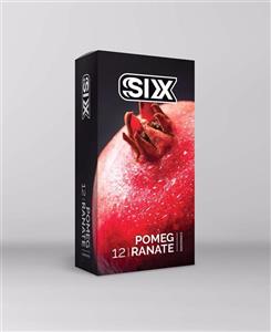 کاندوم سیکس مدل Pomegranate بسته 12 عددی