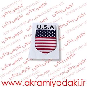برچسب ژله ای طرح امریکا  کوچک کد 7001531 