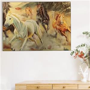 تابلو شاسی گالری استاربوی طرح اسب مدل Amazing 372 Starboy Gallery Horse Tableau 