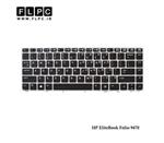 کیبورد لپ تاپ اچ پی HP EliteBook Folio 9470 مشکی-با فریم نقره ای-بدون موس