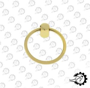 دستگیره تک پیچ  حلقه ای طلایی کوچک