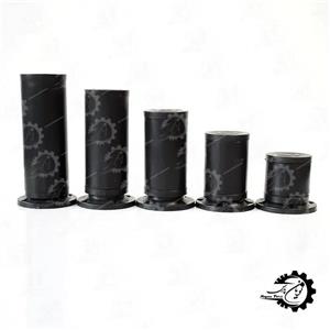 پایه پلاستیکی تکنواستار مشکی ساده  – 8 سانت