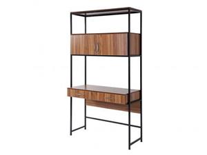 میز تحریر مدرن کتابخانه دار فلزی شیک M210
