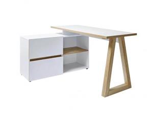 میز تحریر مدرن اداری ال شکل ام دی اف M290