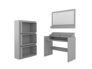 میز تحریر کتابخانه دار تخته وایت برد دار ام دی اف SMB334