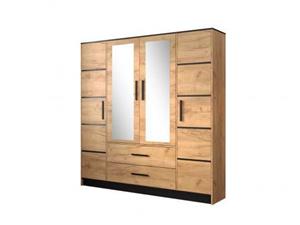 کمد لباس مدرن آینه دار عرض 2 متر DL228