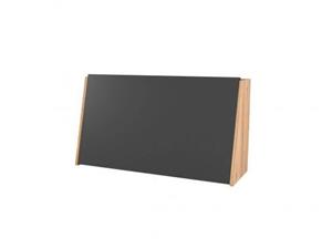 میز تحریر تاشو ساده پسرانه دیواری قفسه دار مشکی WT 550