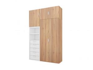 کمد لباس ام دی اف دوقلو ارتفاع بلند DL63